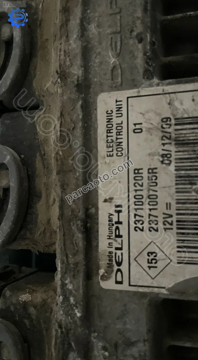 Renault Fluence Motor Beyni - 1.5 237100120R 237100705R
