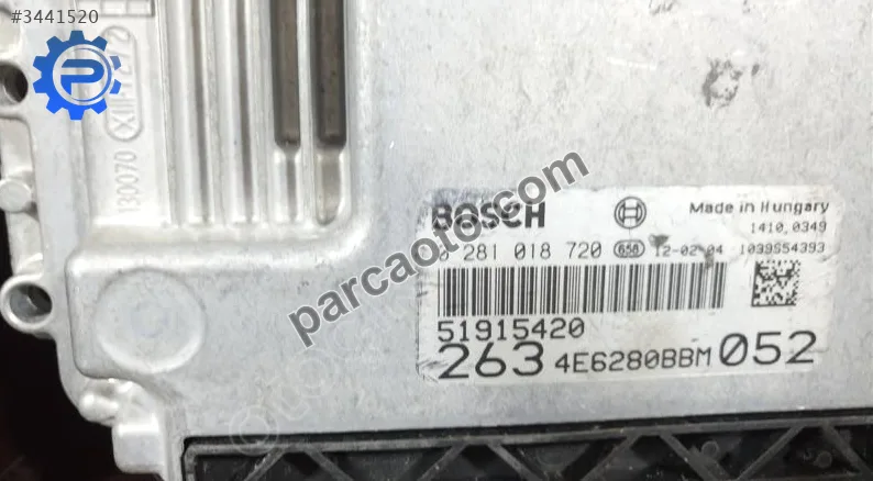 Fiat doblo 1.6 motor beyni.0281018720
