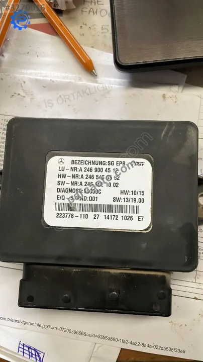 Mercedes A Serisi Park Sensör Gözü - Hatay Antakya