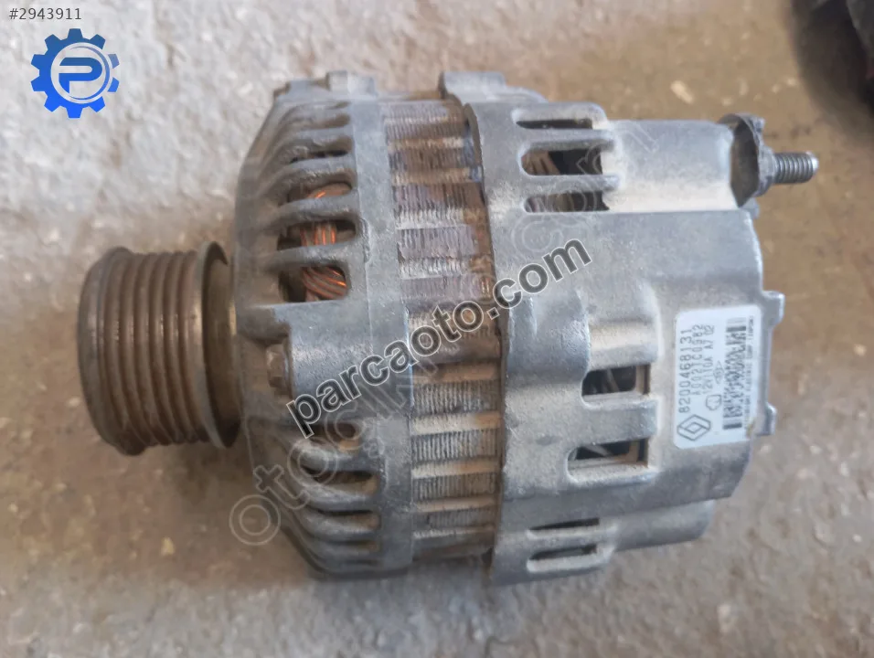 Renault Megane 2.Şarz dinamosu 820046131