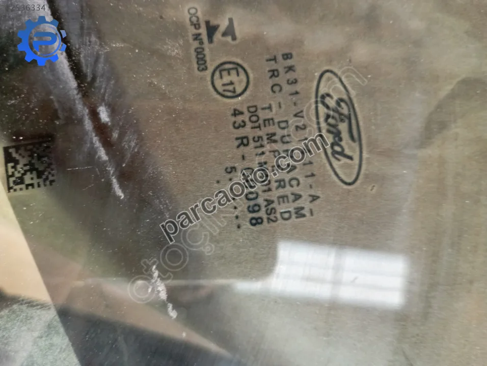 Ford Transit V363.Sol ön kapı Camı.V21411