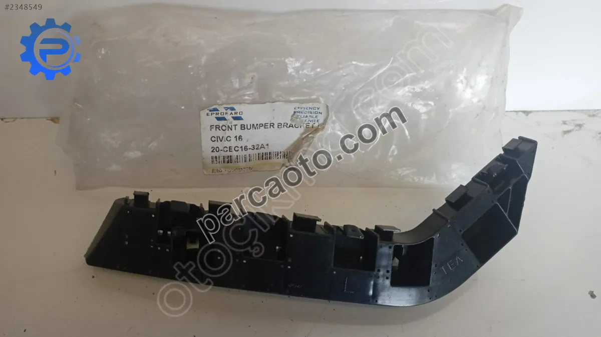 Honda civic tampon braketi söl üst parça