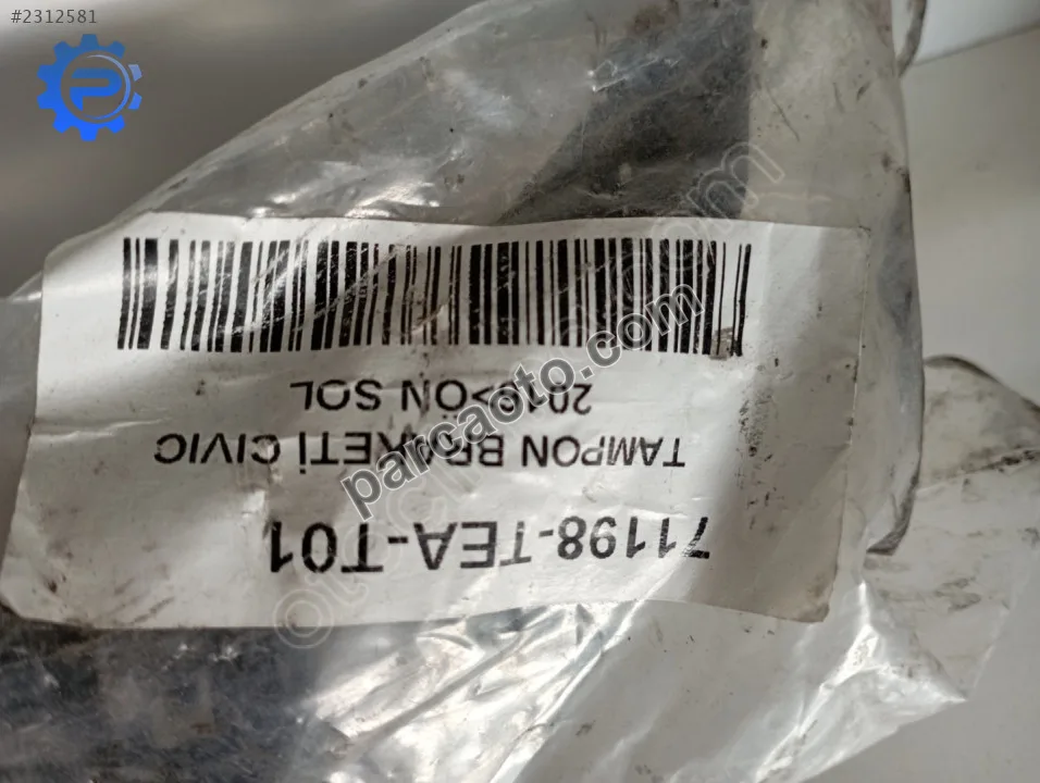 Honda Civic 16-21.Ön Sol tampon Braketi