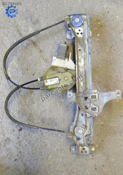 Renault fluence sağ arka cam krikosu