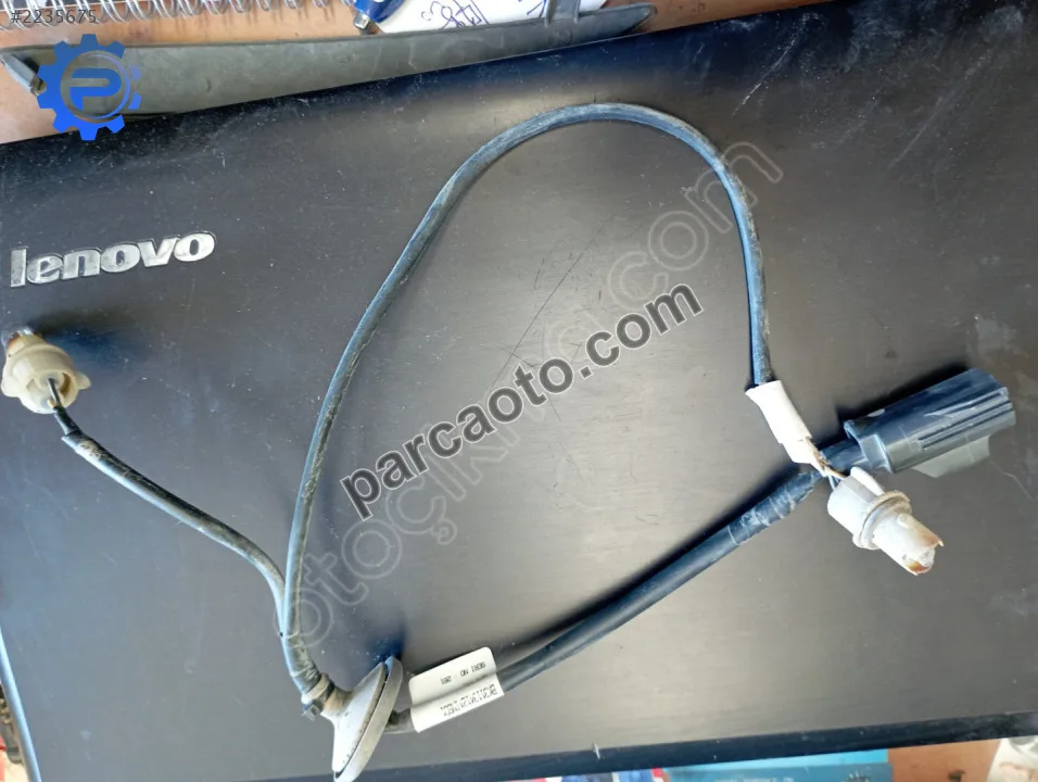 Ford Transit V363.Arka plaka lamba tesisatı