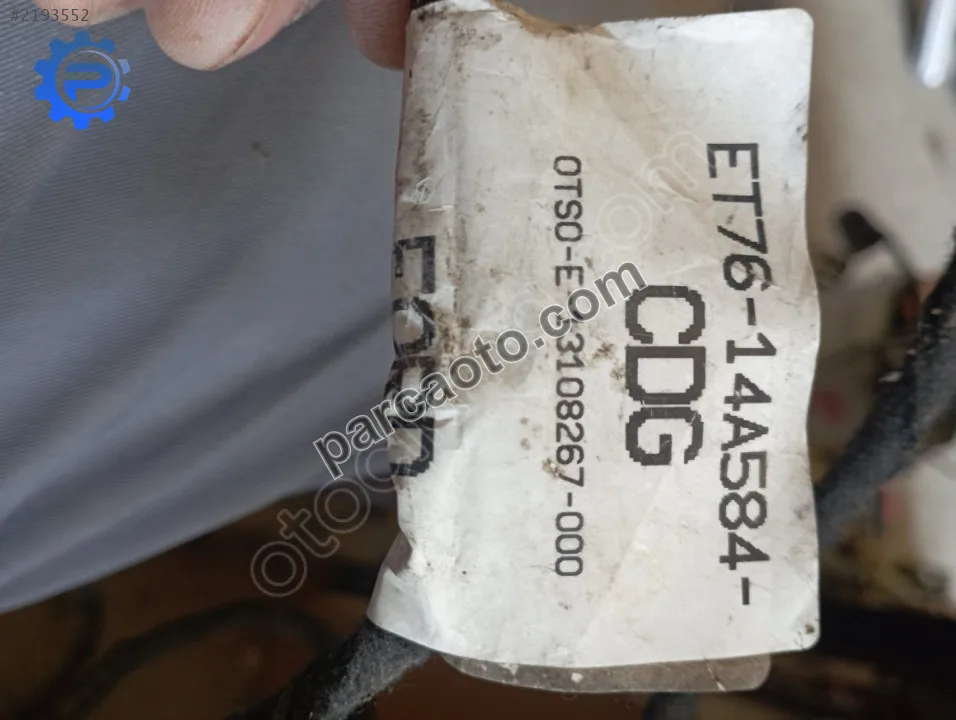 Ford courier 13-18.sol ön kapı tesisatı.et76-14a584