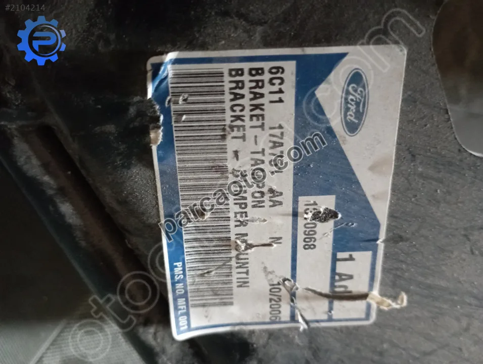 Ford transit V347.Arka tampon bağlantı braketi sol