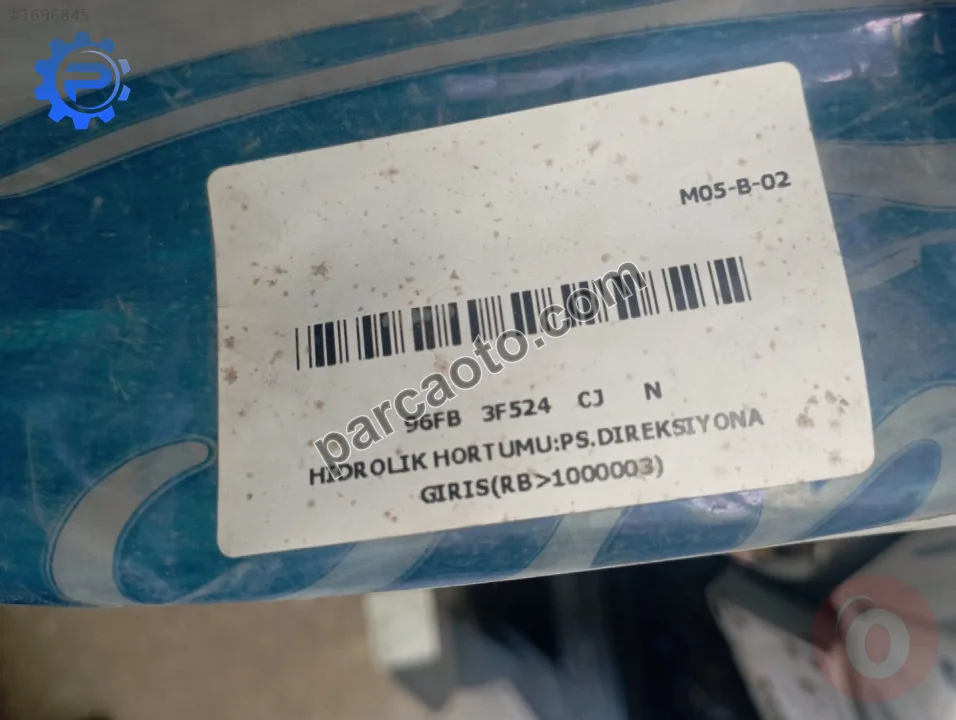 Ford fiesta direksiyon yağ hortumu 1997-2007.. 1044558
