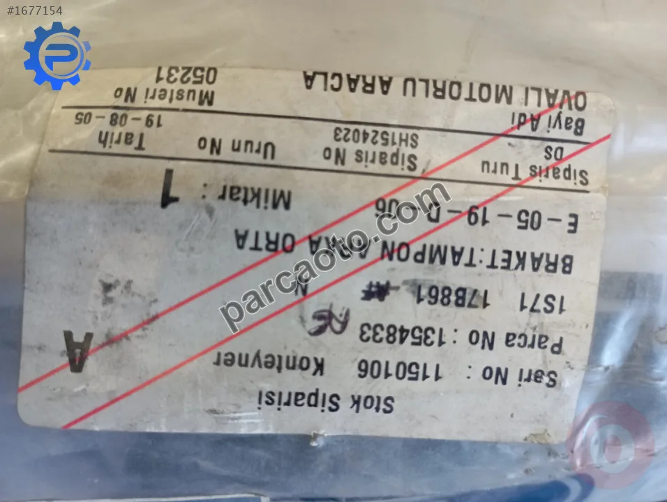 Ford mondeo mk3.arka tampon braketi..135 4833