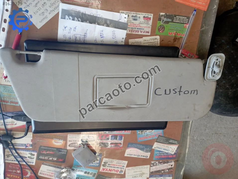 Ford transit custom sağ güneşlik.bk21-v04100-a-pıa