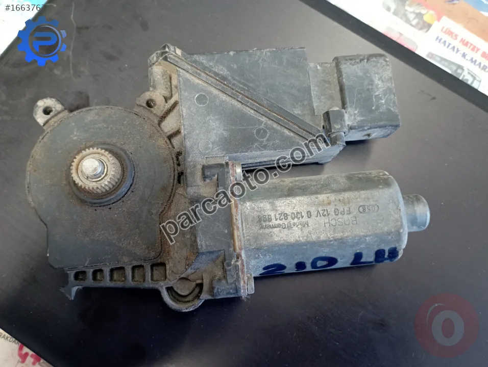 Mercedes w 210 sol arka cam motoru..0130821698