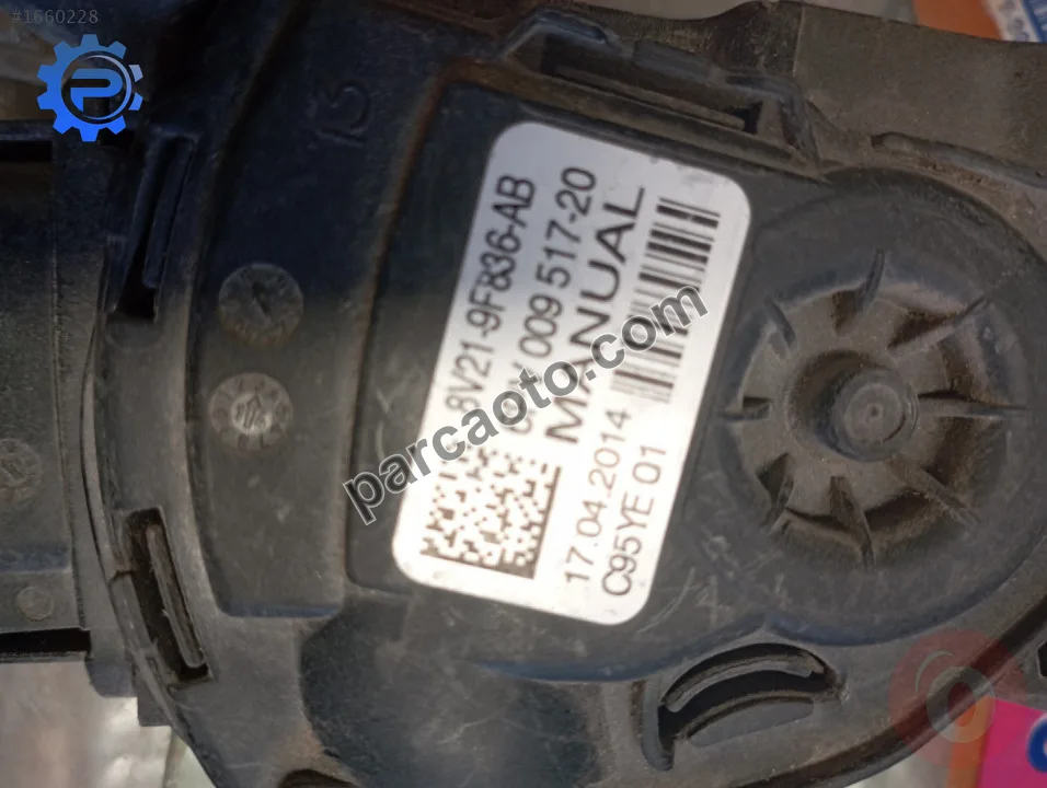 Ford fıesta 2006-2008 gaz pedalı