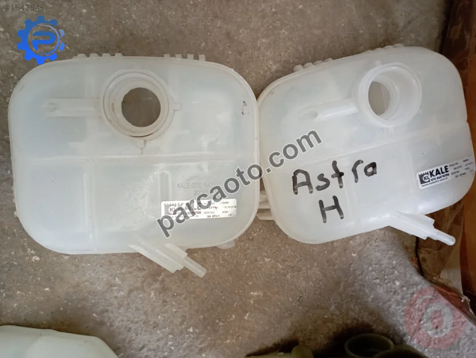 Opel astra h radyatör yedek su deposu. kale 343755