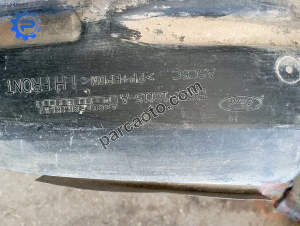 F.transit custom sol ön teker davlumbazı.fk21-16115-a