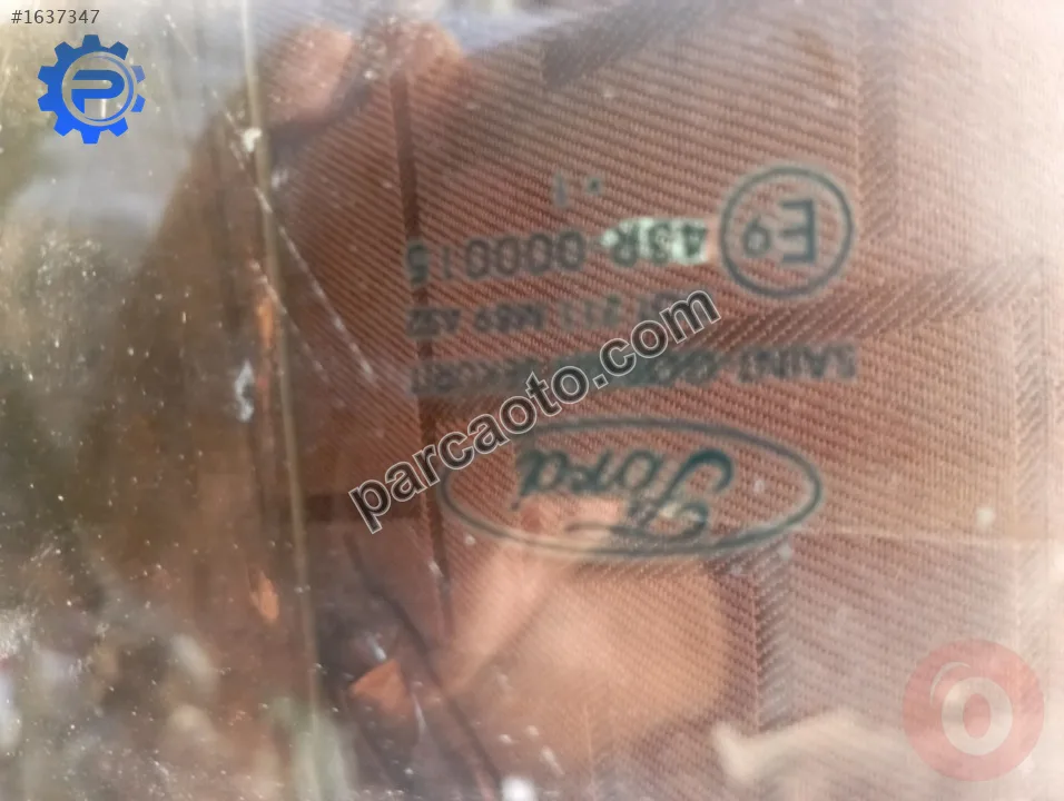 Ford focus 2 sol arka kapı camı..43r-000015