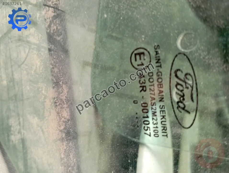 Ford focus 2.arka sağ cam.43r-001057