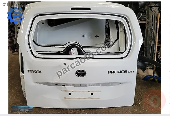 Toyota proace city arka bagaj