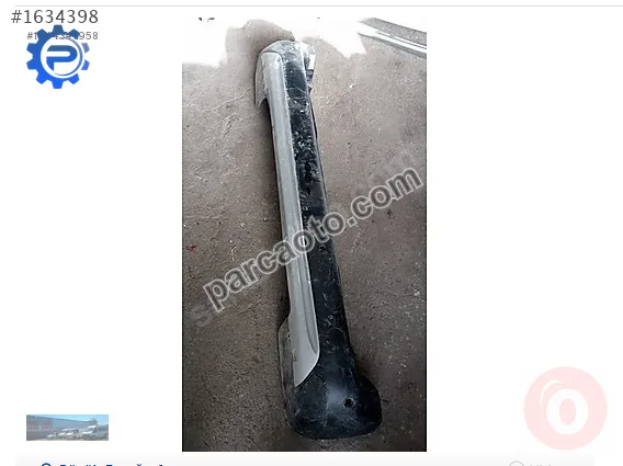 Citroen-berlingo arka tampon demiri