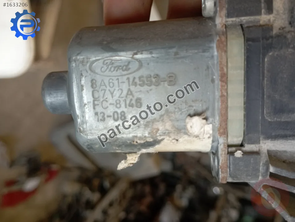 Ford fiesta sağ ön cam motoru.8a61-14553-b