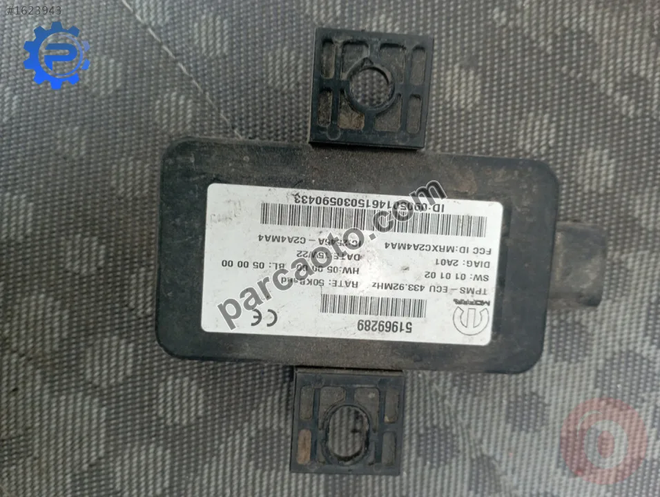 Fiat linea lastik basınç sensörü.51969289