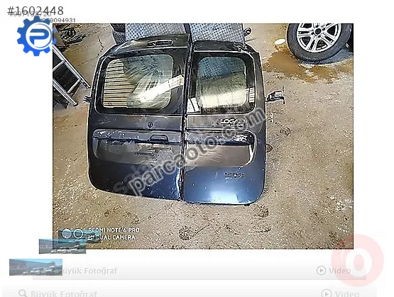 Dacia logan arka bagaj kapısı
