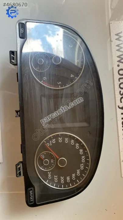 2K0920875A volkswagen caddy 2011 kilometre saati