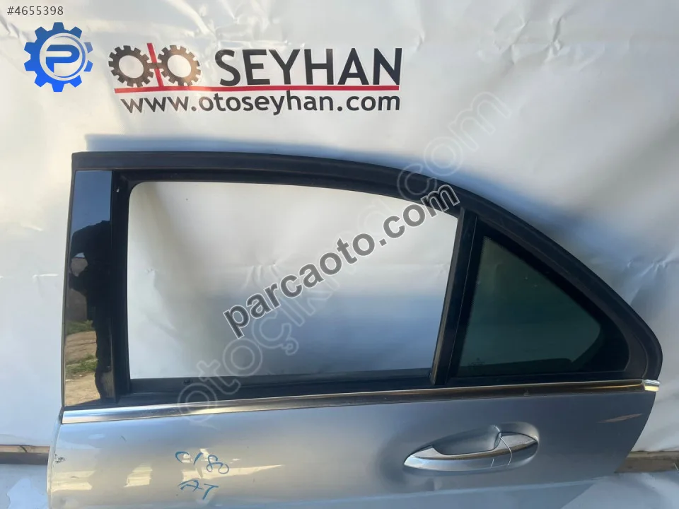 Mercedes C180 W204 sol arka kapı 3 cam çerçeve fitili fitil