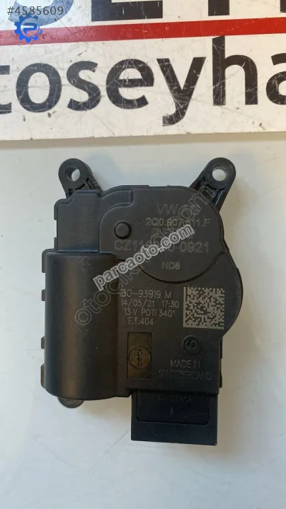 2Q0907511F Volkswagen Passat B8.5 kalorifer ayar motoru orj. sıf.