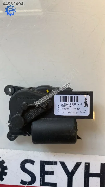 5Q0907511D vw tiguan 2017 kalorifer ayar motoru