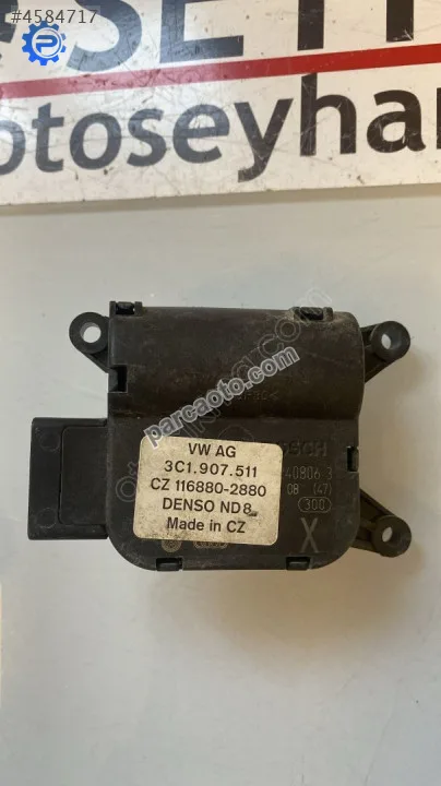 3C0907511 vw Passat B7 tiguan kalorifer kazanı ayar motoru