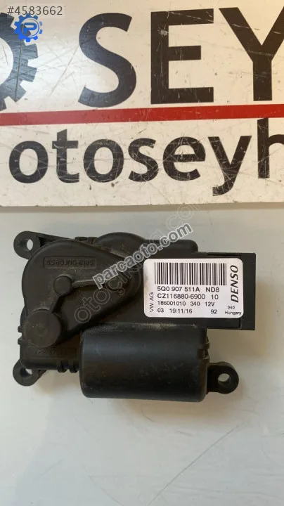 5Q0907511A volkswagen Golf 7 Crafter 2.0 Tdı kalorifer ayar motor