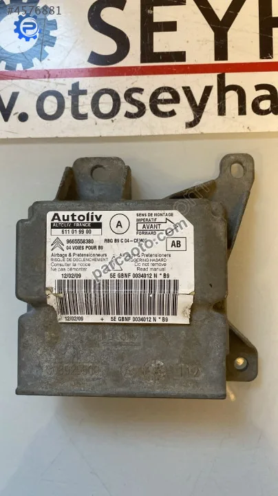 Citroen Berlingo Airbag Beyni - Adana Seyhan