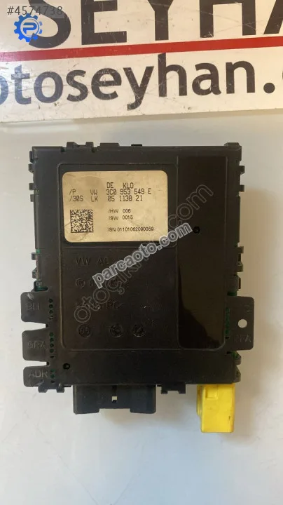 3C0953549E vw passat b6 direksiyon kolonu alt modülü