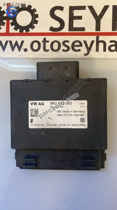 8K0959663 Audi A4 2014 voltaj stabilizatör beyni