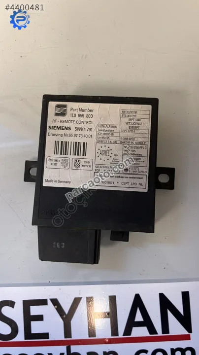 1L0959800 Volkswagen caddy 2000 ibiza polo merkezi kilit beyni