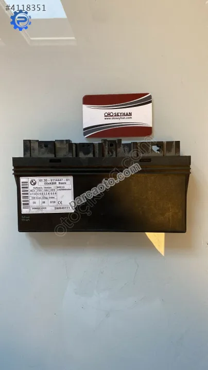 61359114447 9114447 bmw 5 serisi E60 body kontrol konfor beyni