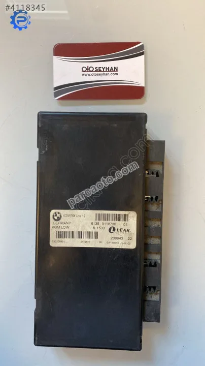 61359118730 9118730 bmw 5 e60 gövde kontrol ünitesi