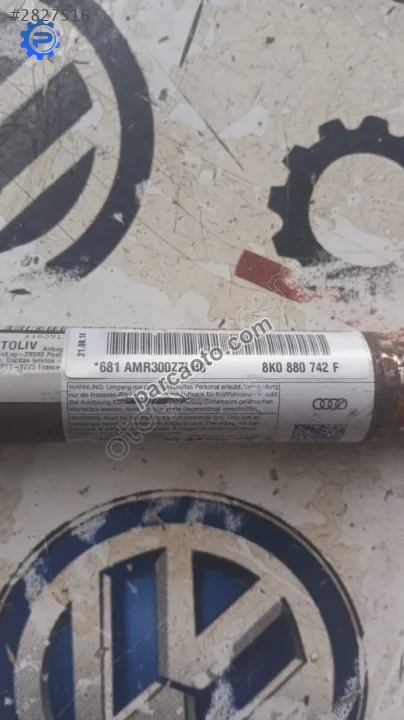 8K0880742 Audi A4 2014 sağ yolcu perde hava yastığı airbag