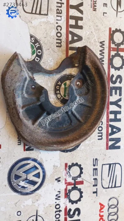 VW jetta 2008 arka sol teker fren disk koruma saci