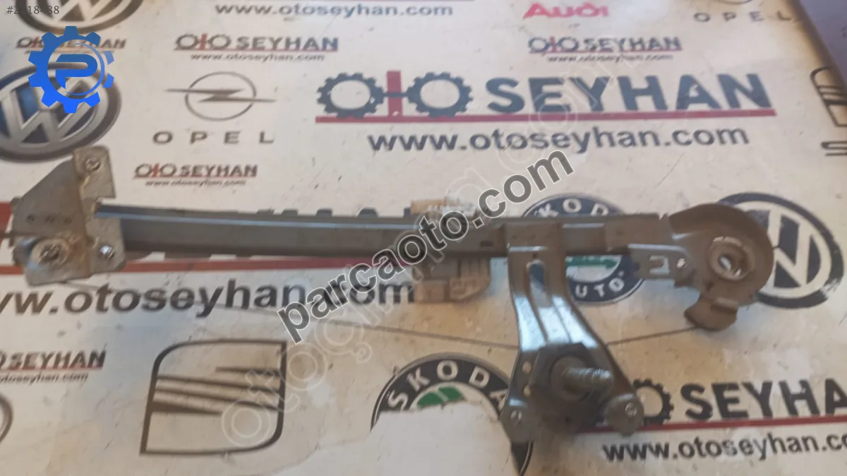 9623109680 peugeot 206 sağ arka cam kaldırma mekanizması