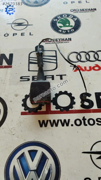 5E3857756 Skoda Octavia 2021 ön sağ emniyet kemeri tokası