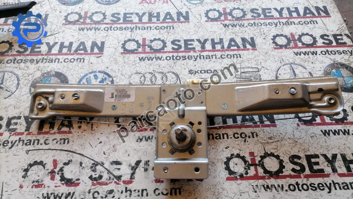 13188503 opel corsa d arka sol kapı cam krikosu