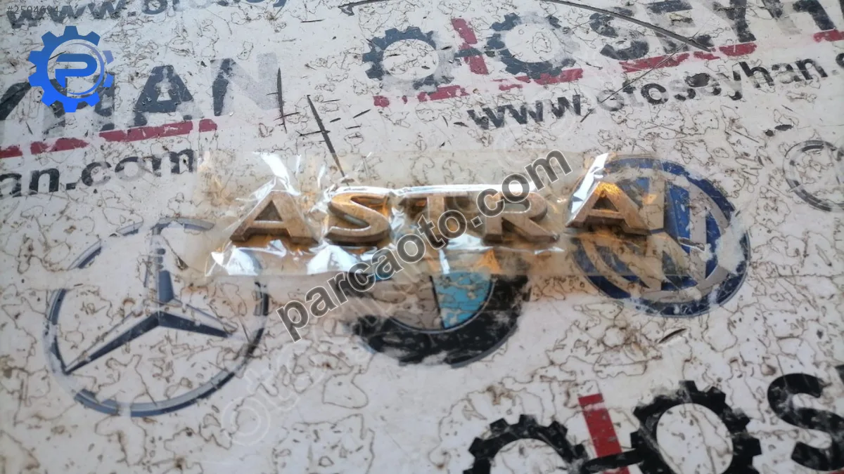 Opel astra j ASTRA arka bagaj yazısı