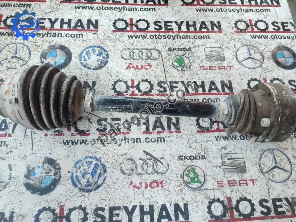 1K0407271LB golf 7 sol ön aks