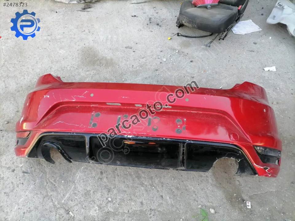 Seat leon 2015 arka tampon fiber
