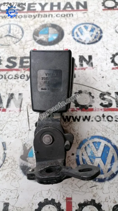 5F0857739 seat leon 2015 arka emniyet kemeri tokası