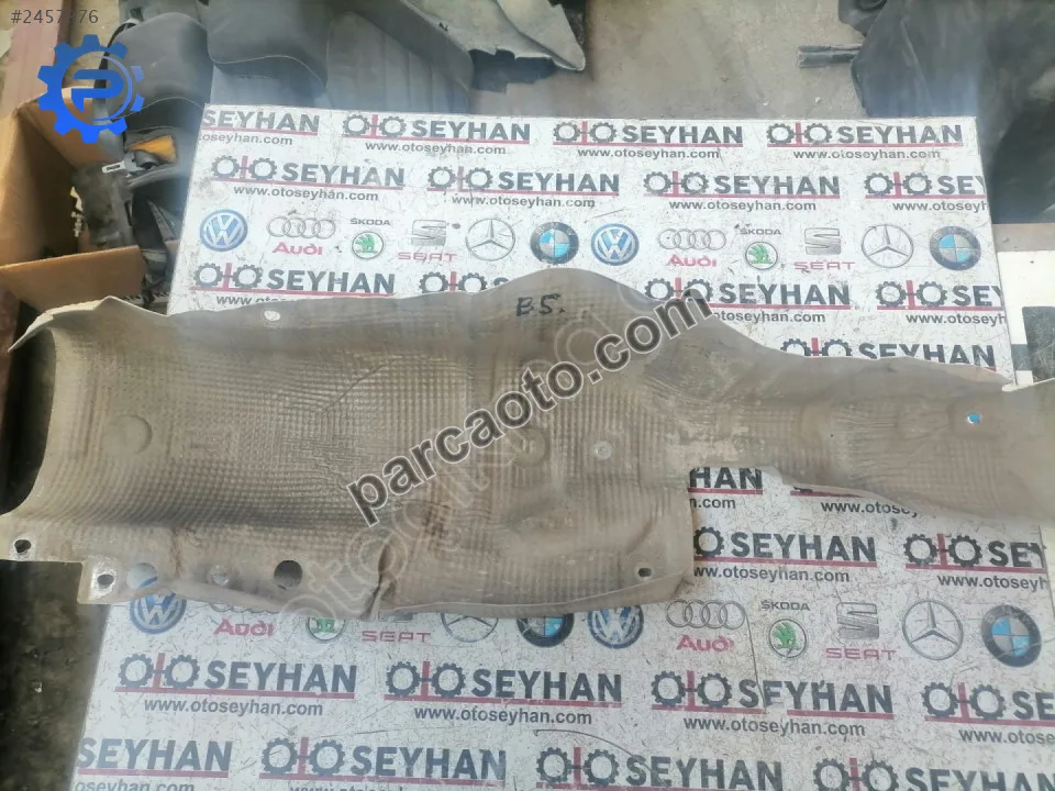 8E080171E passat b5 alt egzoz ısı kalkanı