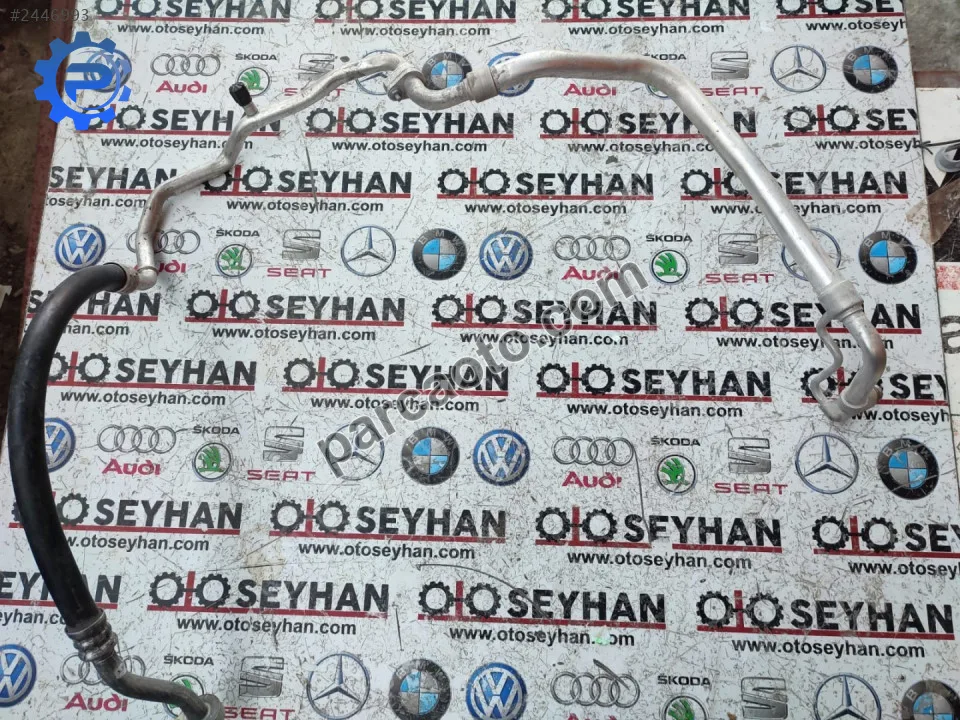 5Q0820743M golf 7 klima radyatörü borusu