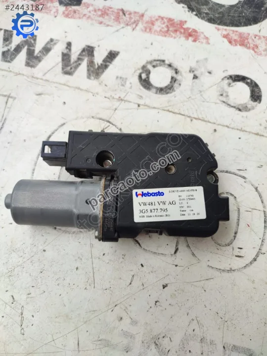 3G5877795 Skoda Superb 2020 sunroof motoru