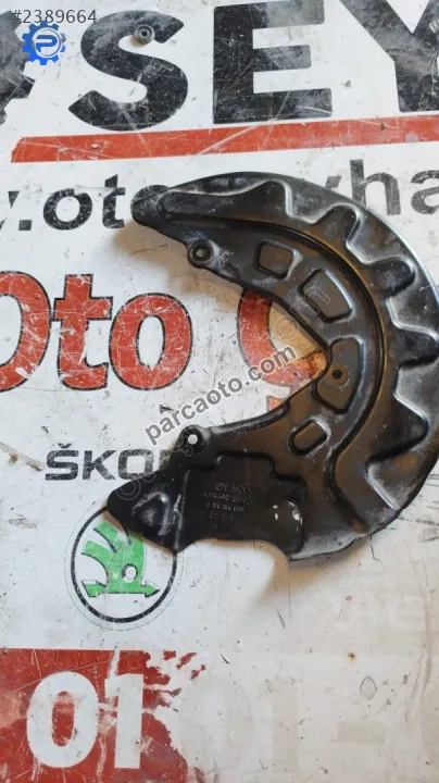 5Q0615312G Passat b8 ön sağ fren diski koruma sacı